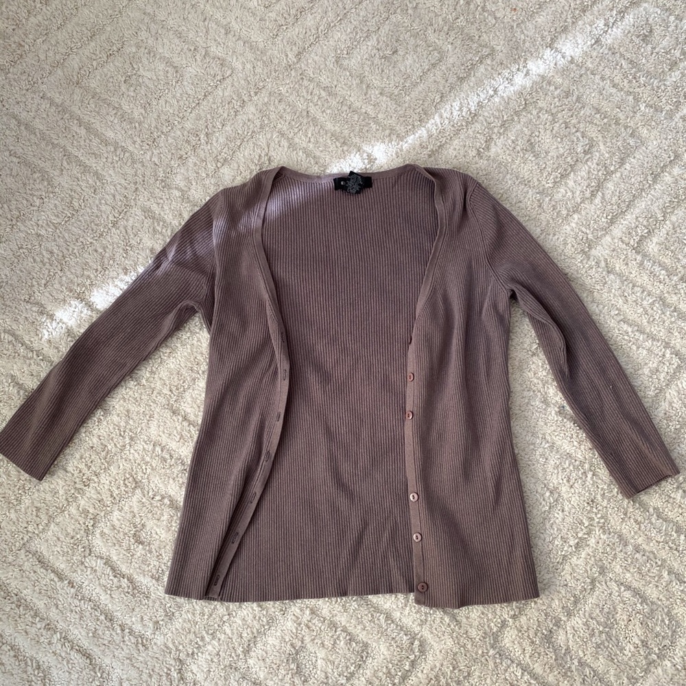 Brown Express size Large sweater